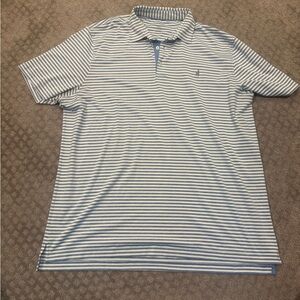 Johnnie O Blue Striped Men's Polo Shirt